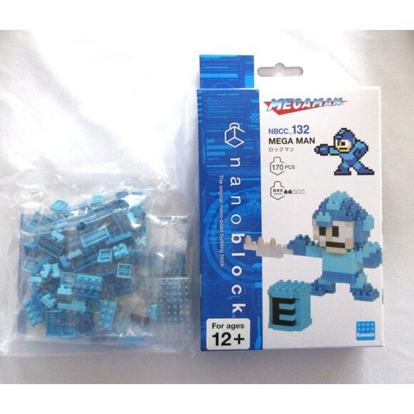 Megaman Nanoblock NBCC_132, 170 Pieces Brand New Factory Sealed - Picture 1 of 7